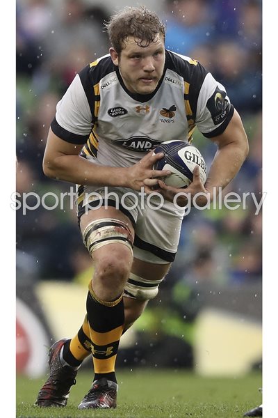 Joe Launchbury Wasps v Leinster Champions Cup 2017