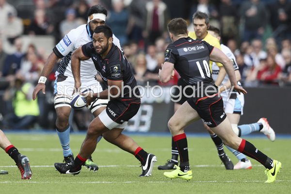 Billy Vunipola Saracens v Glasgow European Champions Cup 2017