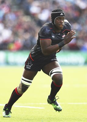 Maro Itoje Saracens v Glasgow Warriors Champions Cup 2017