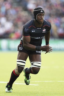 Maro Itoje Saracens v Glasgow Warriors Champions Cup 2017