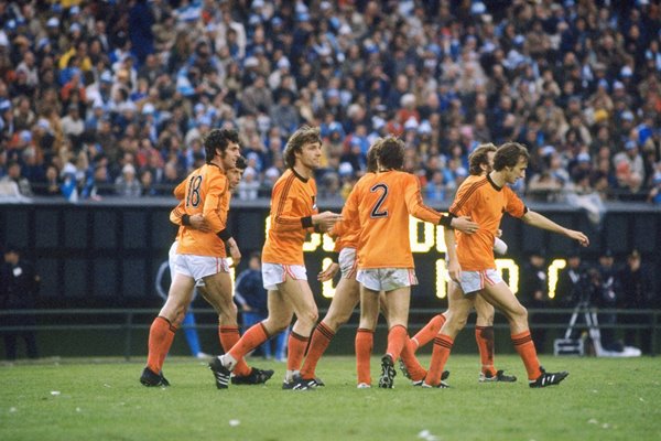 Holland players v Argentina 1978