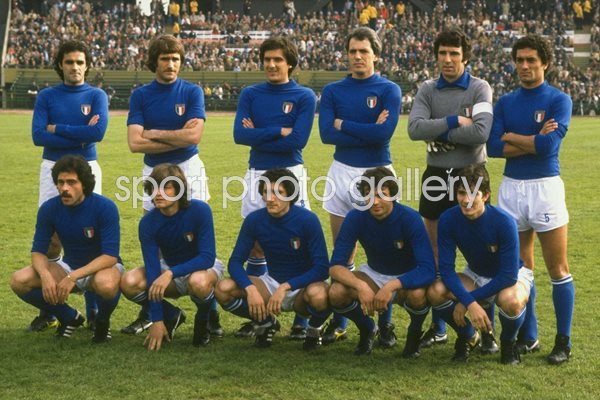 Italy line up 1978