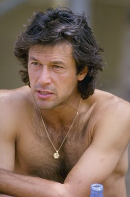Imran Khan Pakistan Cricketer 1987