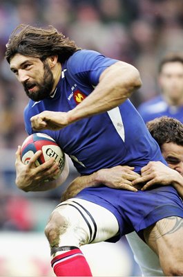 Sebastien Chabal France v England 6 Nations 2005