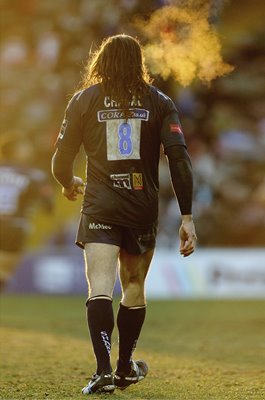 Sebastien Chabal Sale Sharks v Leicester Stockport 2007