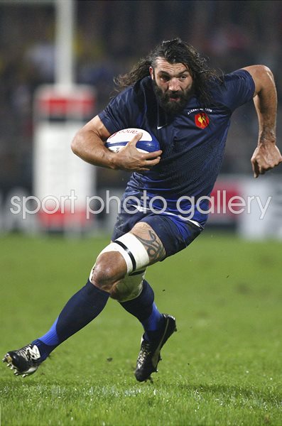 Sebastien Chabal France v Argentina Marseilles 2008