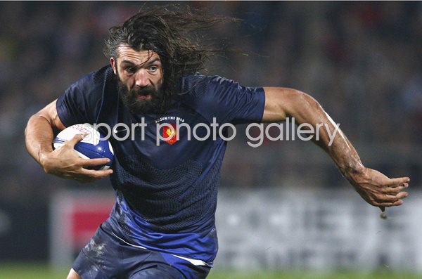 Sebastien Chabal France v Argentina Marseilles 2008