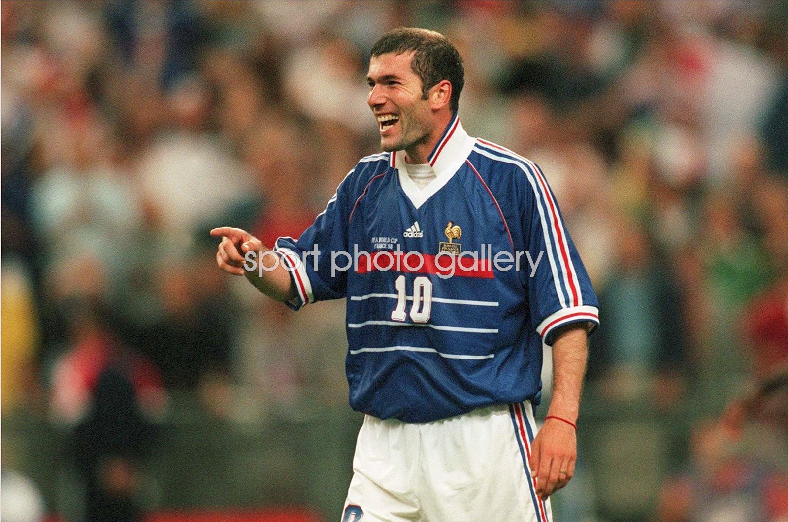 World Cup 1998 Photo Football Posters Zinedene Zidane