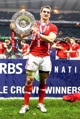 Sam Warburton Triple Crown Wales 2012 