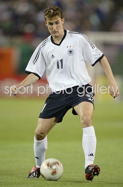 Miroslav Klose Germany v Ireland World Cup 2002
