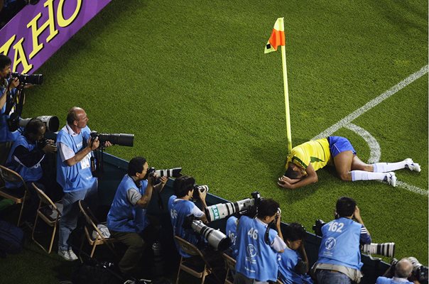 Rivaldo Brazil v Turkey World Cup Japan 2002