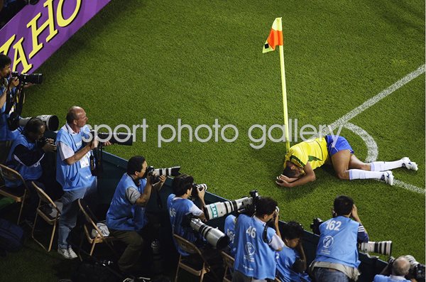 Rivaldo Brazil v Turkey World Cup Japan 2002