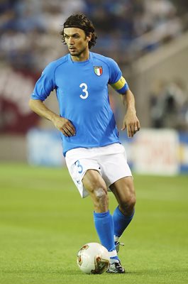 Paolo Maldini Italy v Croatia World Cup 2002