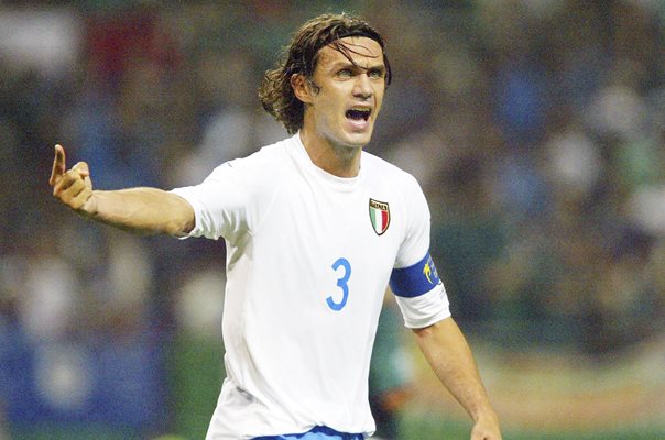 Paolo Maldini Italy World Cup 2002