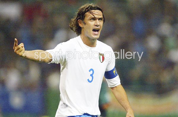 Paolo Maldini Italy World Cup 2002