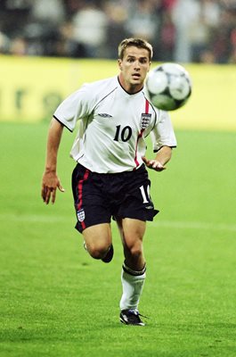 Michael Owen England v Germany Munich 2001