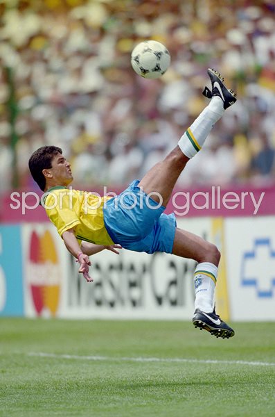 Bebeto Brazil Overhead Kick World Cup 1994
