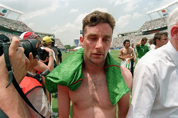 John Aldridge Ireland v Mexico World Cup 1994