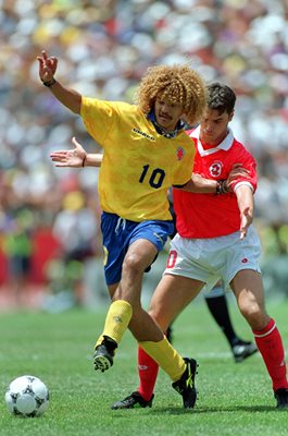 Carlos valderrama world cup hi-res stock photography and images