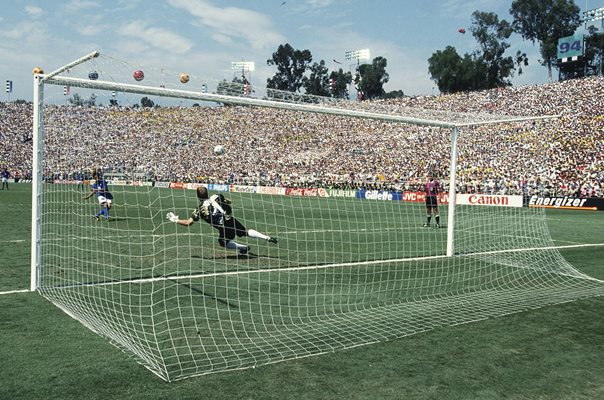 Roberto Baggio Italy Penalty v Brazil World Cup Final 1994