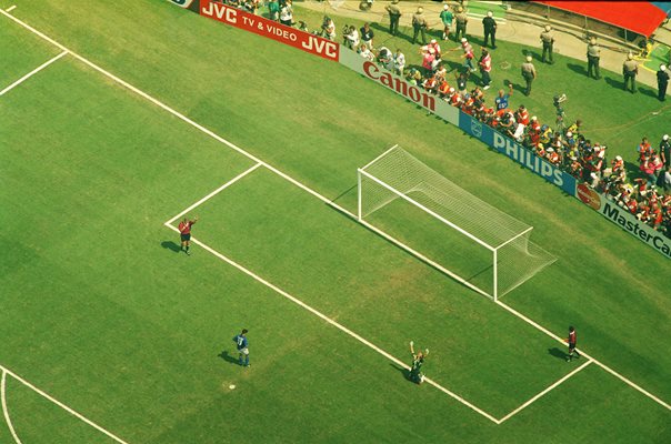 Roberto Baggio Italy Penalty v Brazil World Cup Final 1994