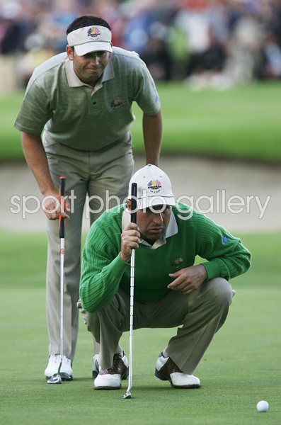 Sergio Garcia & Jose-Maria Olazabal 2006 Ryder Cup