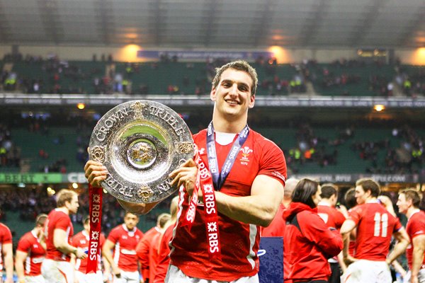 Sam Warburton Triple Crown Wales 2012