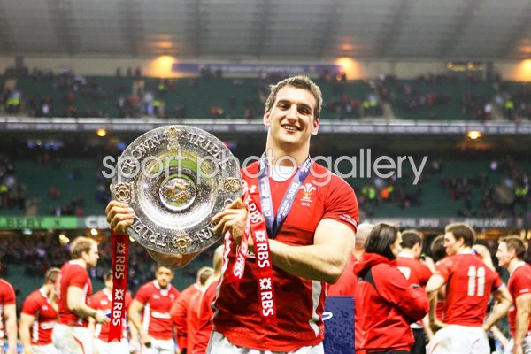Sam Warburton Triple Crown Wales 2012 