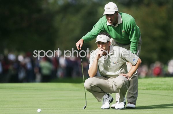 Sergio Garcia & Jose-Maria Olazabal 2006 Ryder Cup