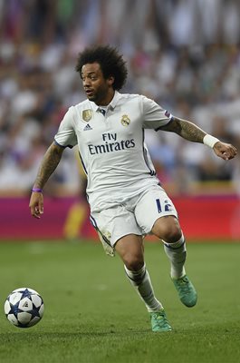 Marcelo Real Madrid v Bayern Champions League 2017