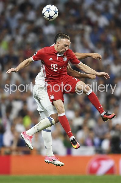 Franck Ribery Bayern v Real Madrid Champions League 2017