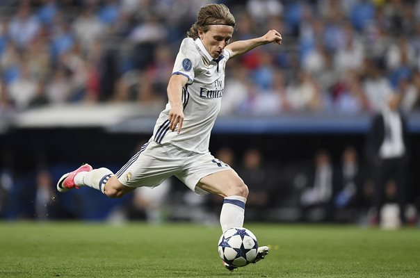 Luka Modric Real Madrid CF v Bayern Champions League 2017