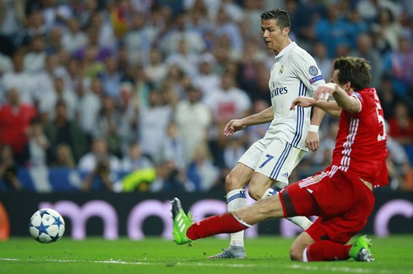 Cristiano Ronaldo Real Madrid v Bayern Champions League 2017