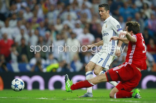 Cristiano Ronaldo Real Madrid v Bayern Champions League 2017