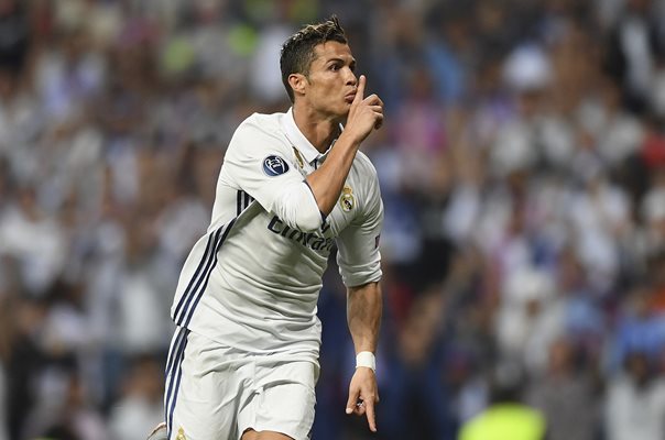 Cristiano Ronaldo Real Madrid v Bayern Champions League 2017