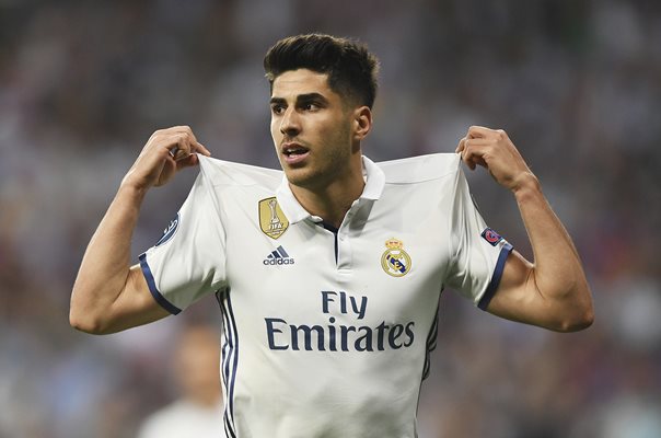 Marco Asensio Real Madrid v Bayern Champions League 2017