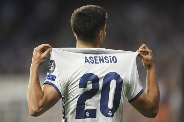 Marco Asensio Real Madrid v Bayern Champions League 2017