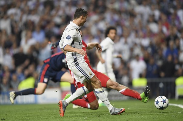 Cristiano Ronaldo Real Madrid v Bayern Champions League 2017