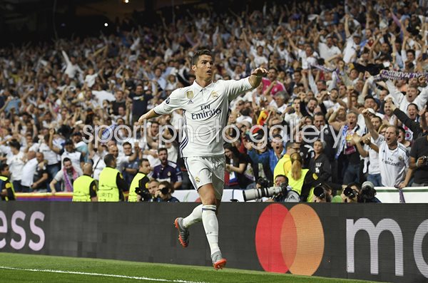 Cristiano Ronaldo Real Madrid v Bayern Champions League 2017
