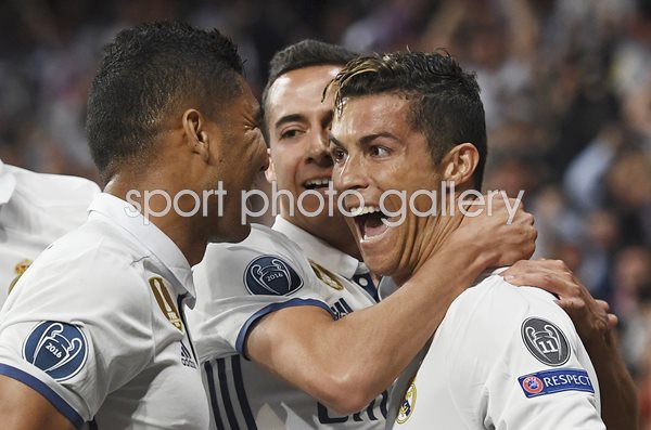 Cristiano Ronaldo Real Madrid v Bayern Champions League 2017