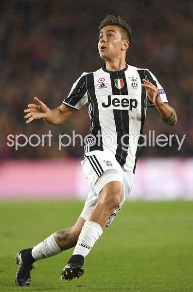 Paulo Dybala Juventus v Barcelona Champions League 2017