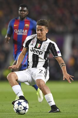 Paulo Dybala Juventus v Barcelona Champions League 2017