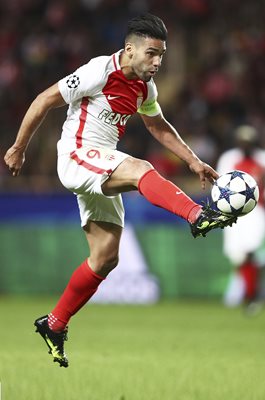 Radamel Falcao Garcia Monaco v Dortmund Champions League 2017