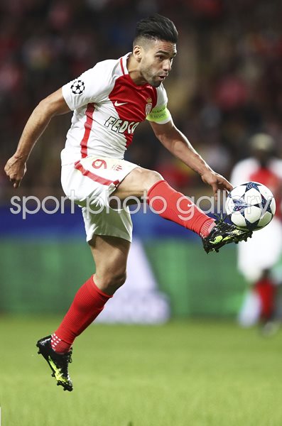 Radamel Falcao Garcia Monaco v Dortmund Champions League 2017