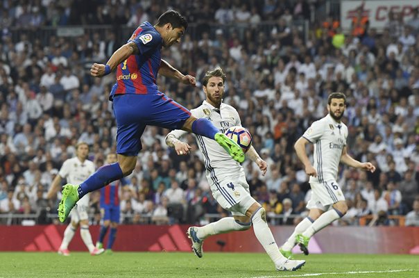 Luis Suarez Barcelona v Real Madrid La Liga 2017