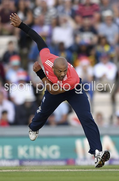 Tymal Mills England v Sri Lanka T20 International 2016