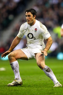 Brad Barritt England v Wales Twickenham 2012