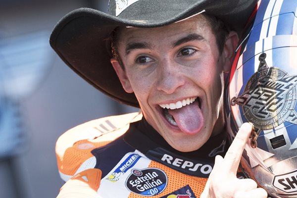 Marc Marquez MotoGP of the Americas Winner 2017