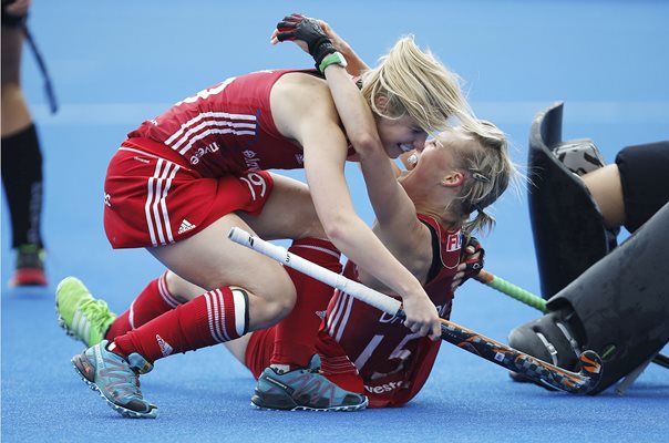 Alex Dawson & Sophie Bray Great Britain Hockey Champions Trophy 2016 