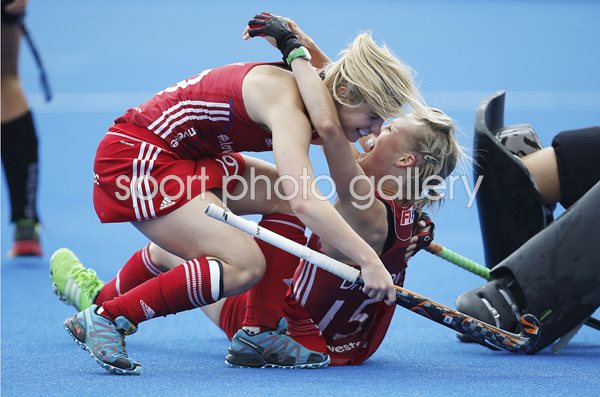 Alex Dawson & Sophie Bray Great Britain Hockey Champions Trophy 2016 